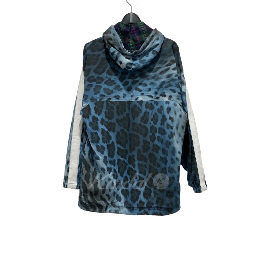 【値下げ】tricot COMME des GARCONS 21AW Leopard Print Hooded Jacket ジャケット ブルー サイズ：M (NAMBAなんなん店)｜kindal｜02