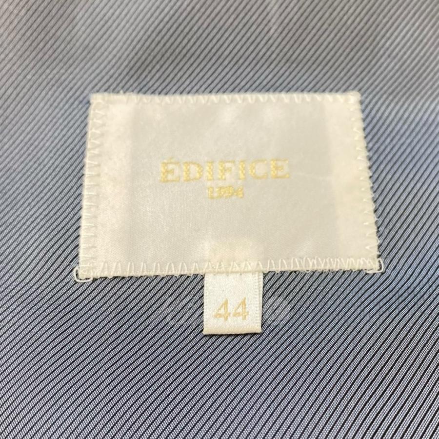 【値下げ】EDIFICE 23AW renoma PARIS 別注 2B-JK Dormeuil ジャケット ネイビー サイズ：44 (NAMBAなんなん店)｜kindal｜05