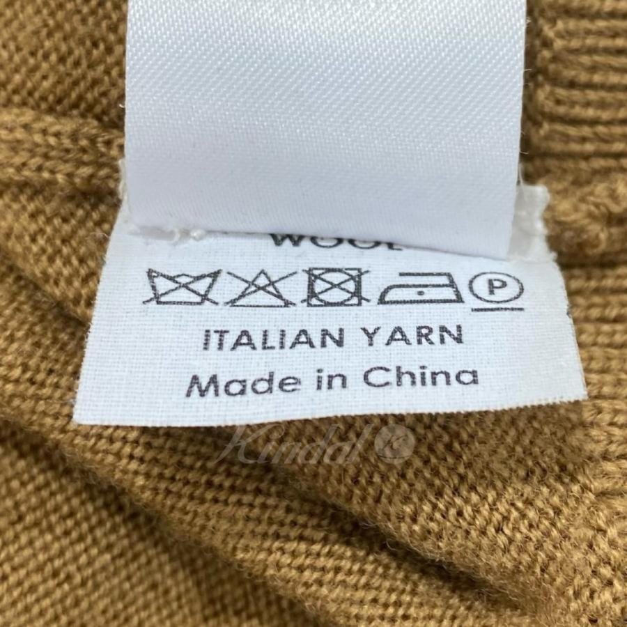 DRIES VAN NOTEN ドリスヴァンノッテン Vネックニットベスト ブラウン 