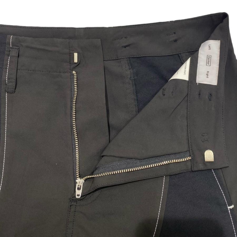 値下げ】POST ARCHIVE FACTION 4．0+ TROUSERS CENTER ブラック サイズ