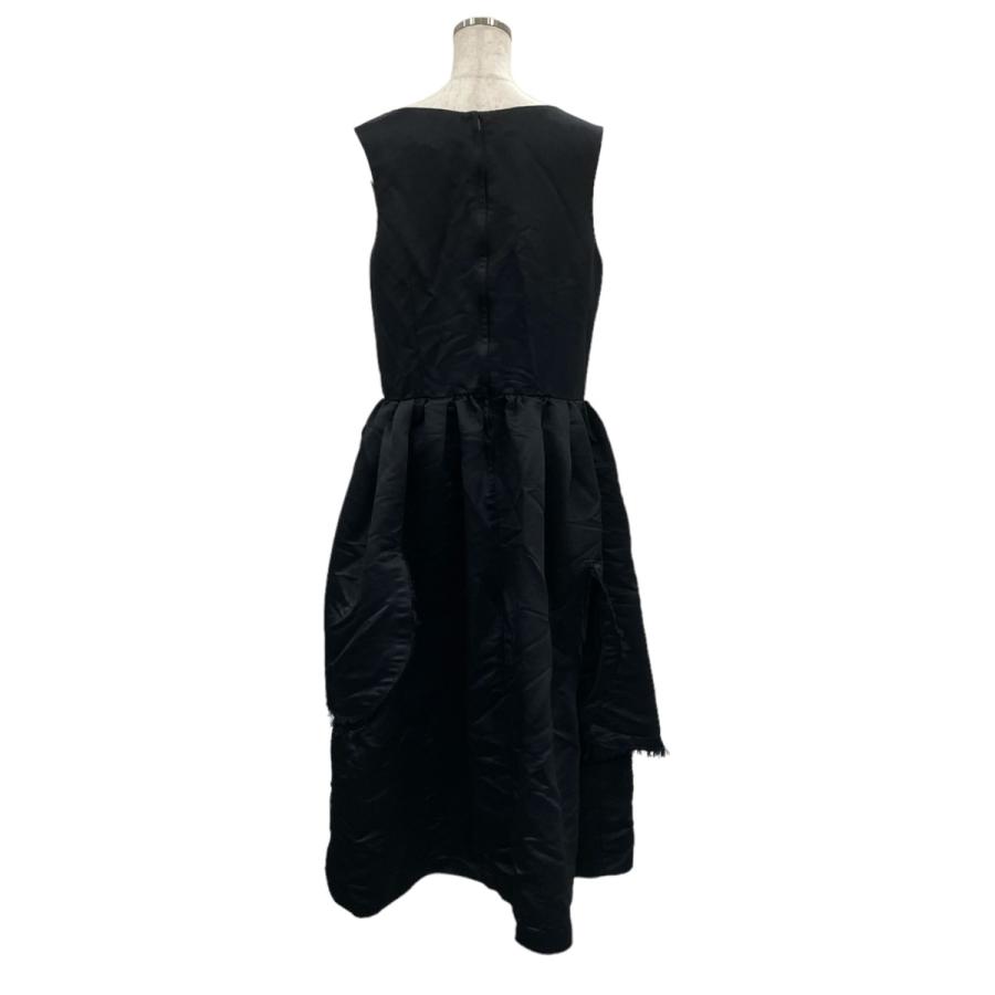 COMME des GARCONS 【値下げ】COMME 23AW 縮絨ノースリーブワンピース 
