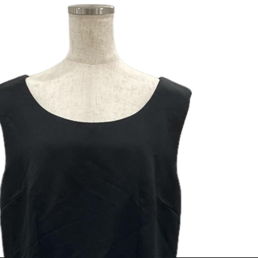 COMME des GARCONS 【値下げ】COMME 23AW 縮絨ノースリーブワンピース 