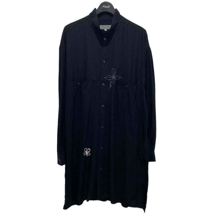 値下げ】Yohji Yamamoto pour homme 23SS 花びら刺繍スタンドB 