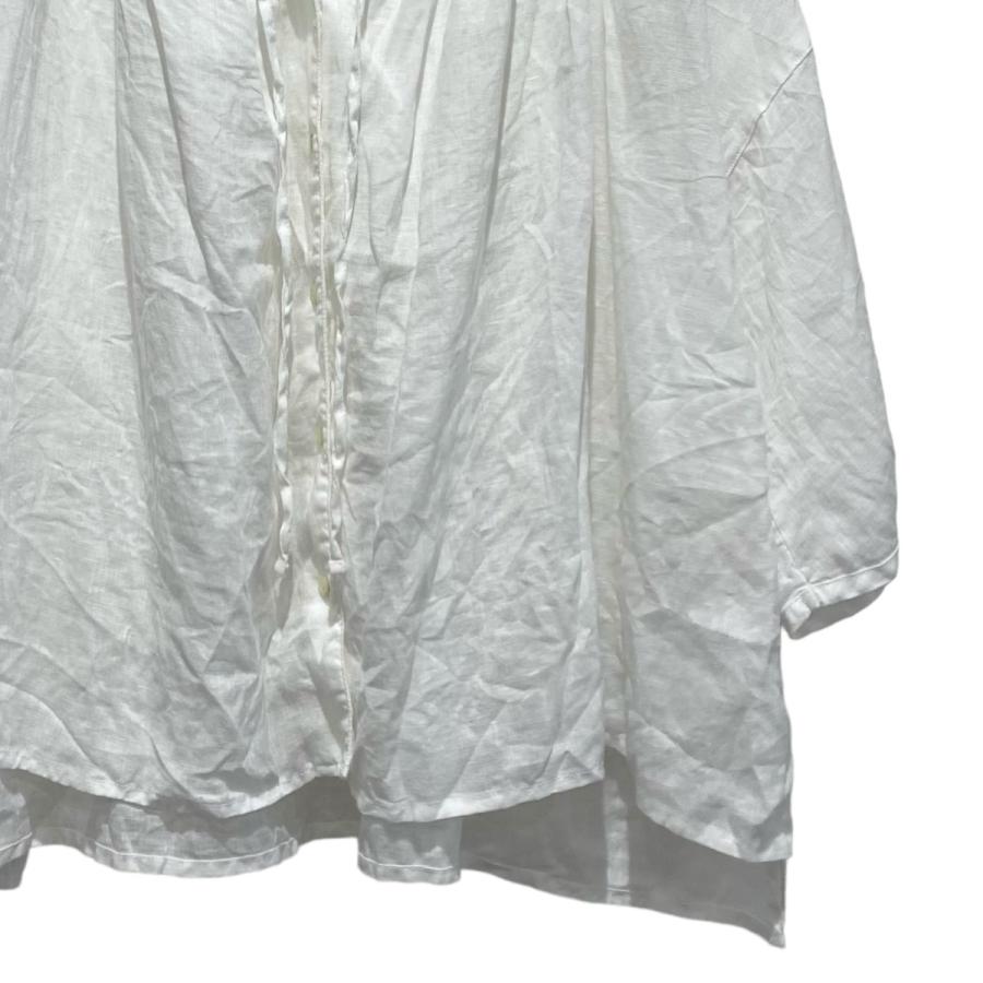 nest Robe ネストローブ 24AW リネンシアーフリルブラウス nest Robe ネストローブ 24AW リネンシアーフリルブラウス