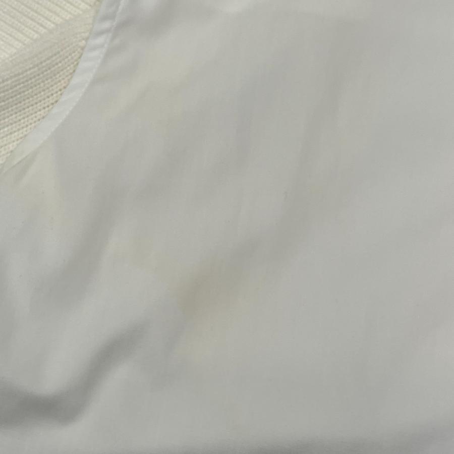 sacai（サカイ） レイヤードニットシャツワンピース 23-06531 ホワイト 