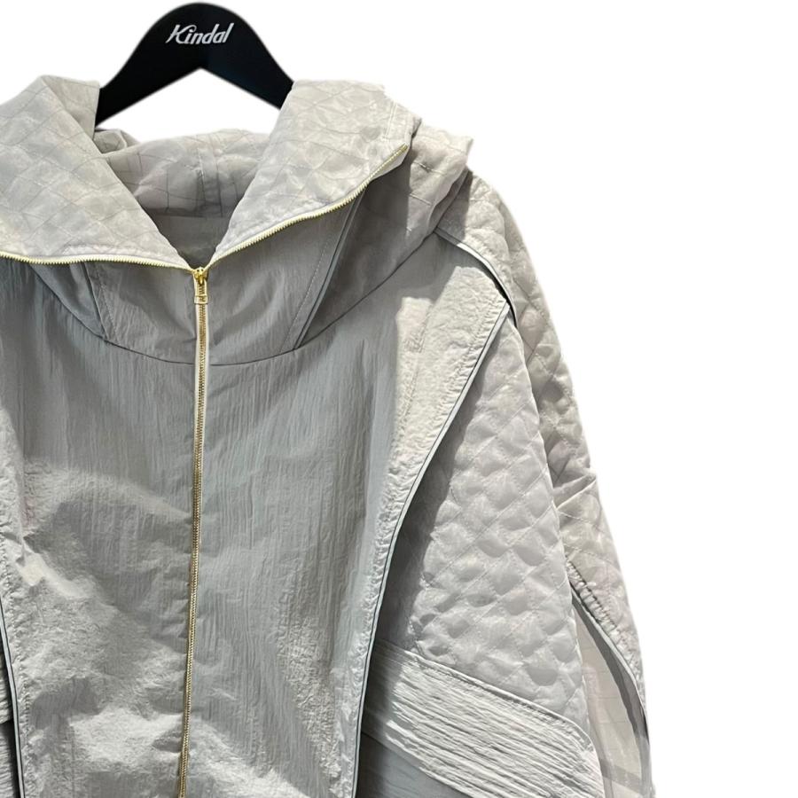 BALMUNG バルムング パーカー 壊れ花 BALMUNG バルムング】シアーハイネックビッグパーカー 壊れ花