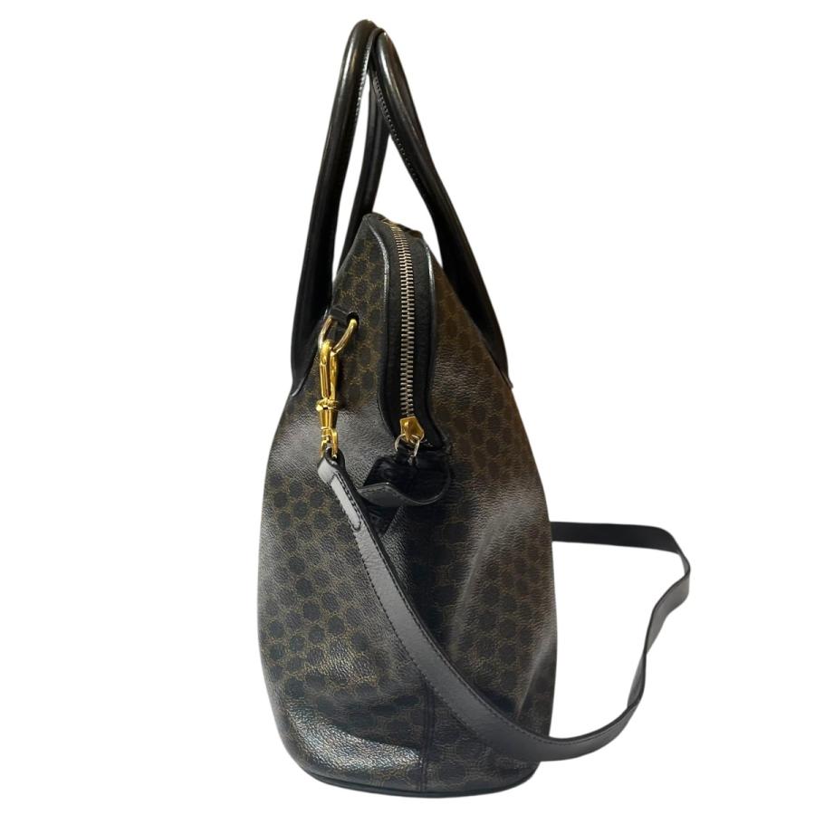 CELINE（セリーヌ） 【値下げ】CELINE マカダム柄 2WAYバッグ ブラウン 