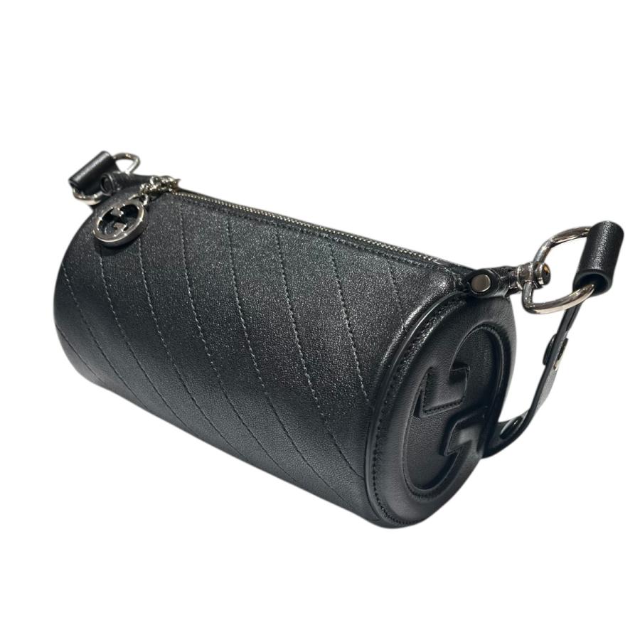 GUCCI（グッチ） ブロンディ 筒形ハンドバッグ 760170 ブラック