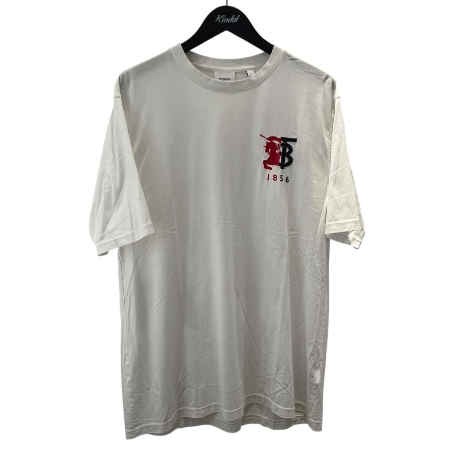 BURBERRY バーバリー TB ホワイト Tシャツ M 【公式通販】