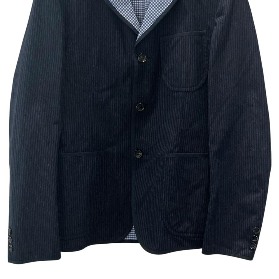 COMME des GARCONS HOMME◇テーラードジャケット/SS/ウール/GRY