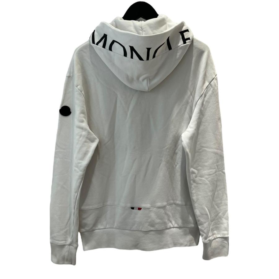 MONCLER パーカー ホワイト Mサイズ 【公式通販】
