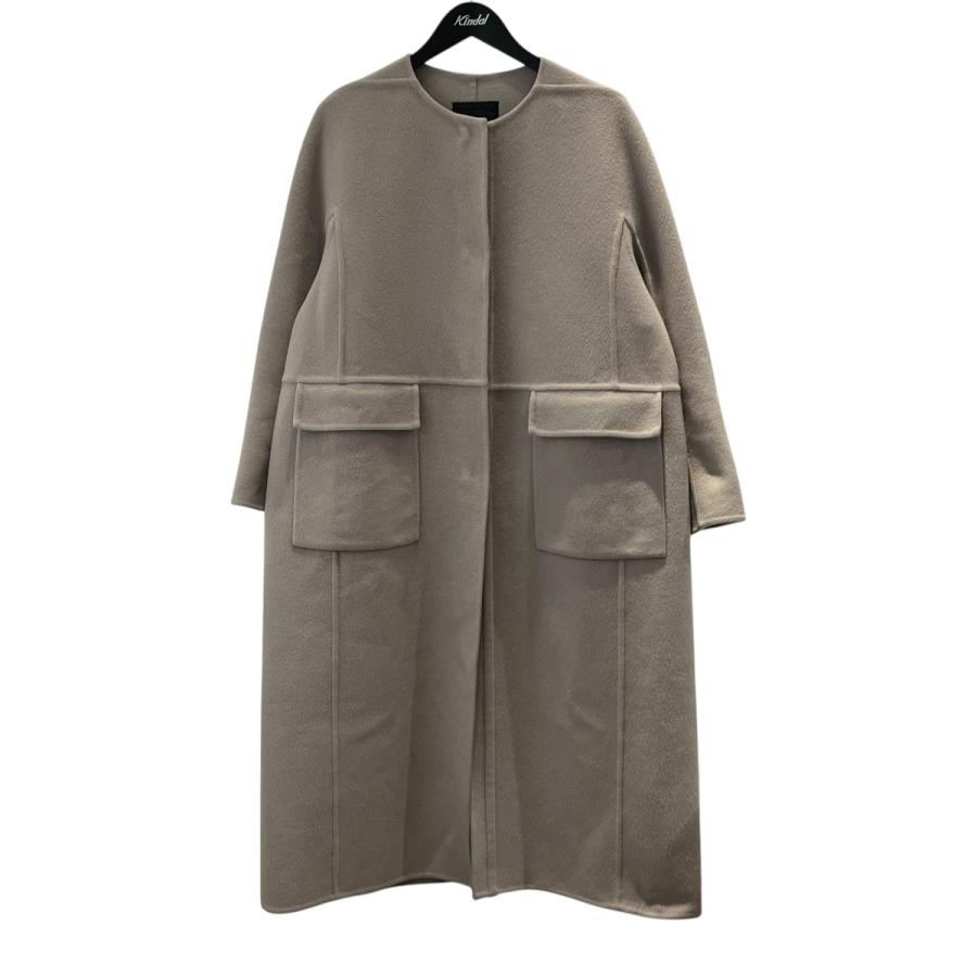 DRAWER（ドゥロワー） ウールビーバーケヌキノーカラーコート 6525-234  