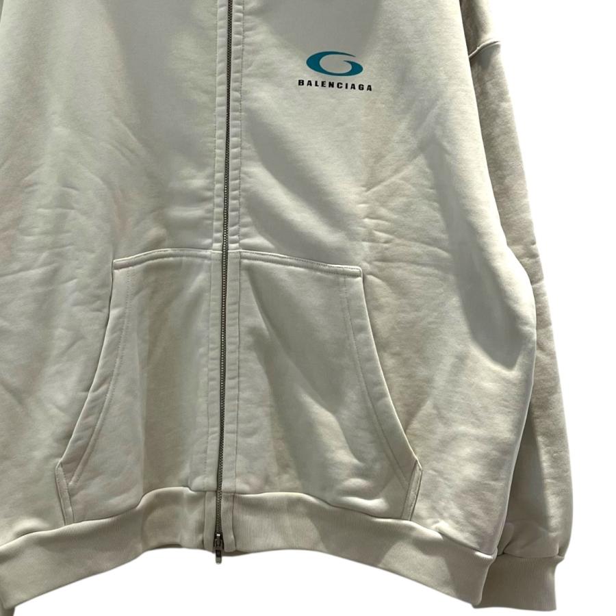 BALENCIAGA バレンシアガ ロゴプリント ジップパーカー 803264