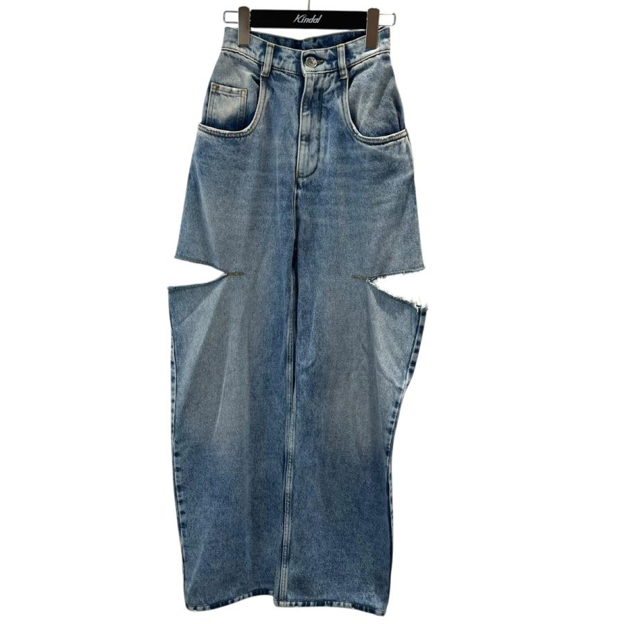 正規品】メゾンマルジェラ/スラッシュデニム☆ 40サイズ ブルー 正規品