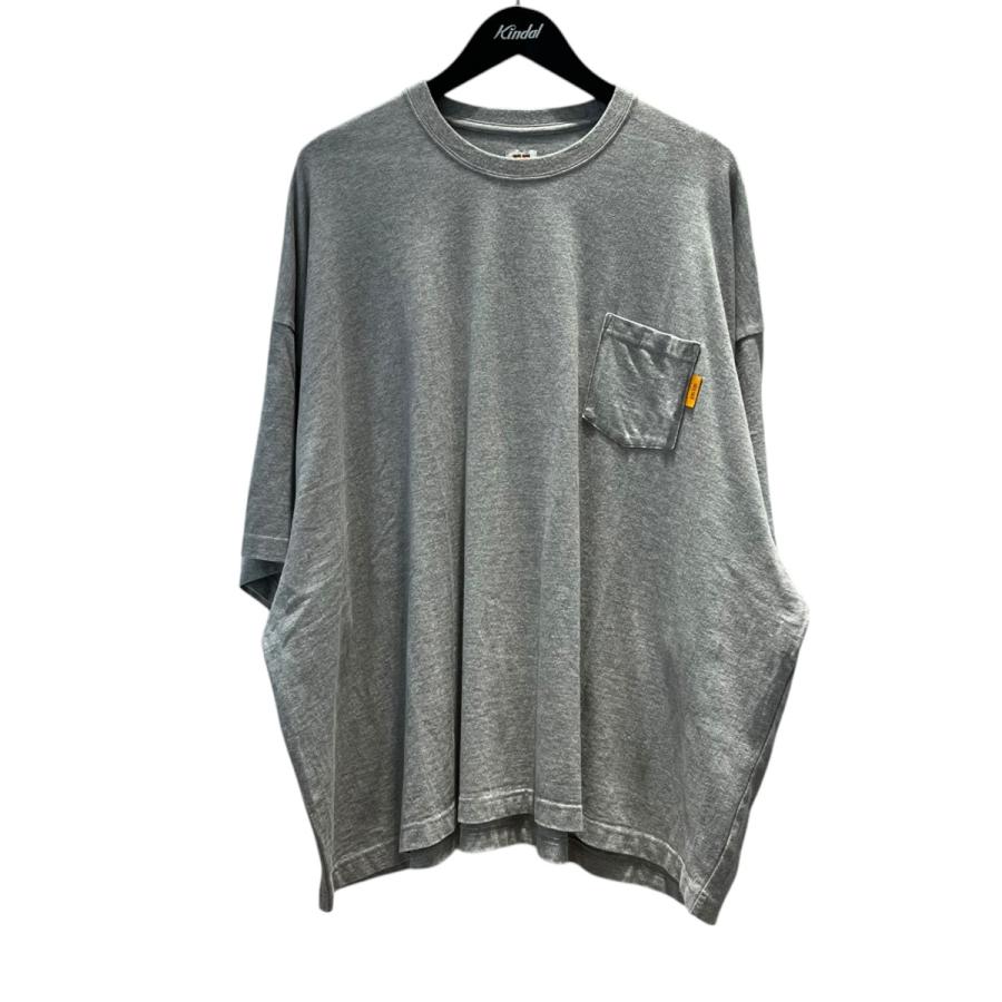 cece シーシー SEESEE ビッグシルエット ポケットTシャツ グレー