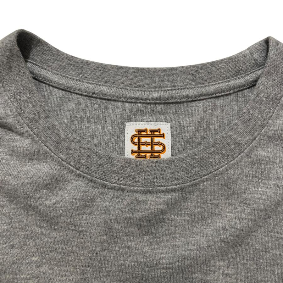 cece シーシー SEESEE ビッグシルエット ポケットTシャツ グレー