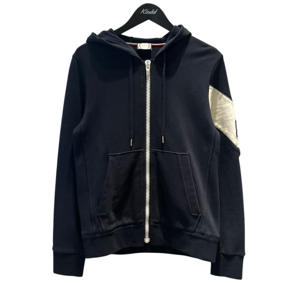 MONCLER GAMME ROUGE モンクレール ガム ブルー BLEU ジップパーカー