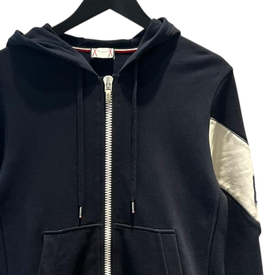 MONCLER GAMME ROUGE モンクレール ガム ブルー BLEU ジップパーカー