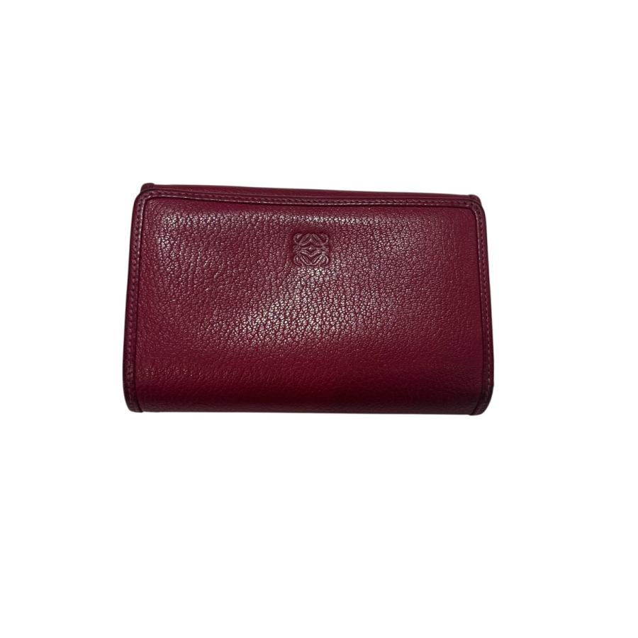 LOEWE（ロエベ） アマリナ 2つ折り財布 261401 パープル 