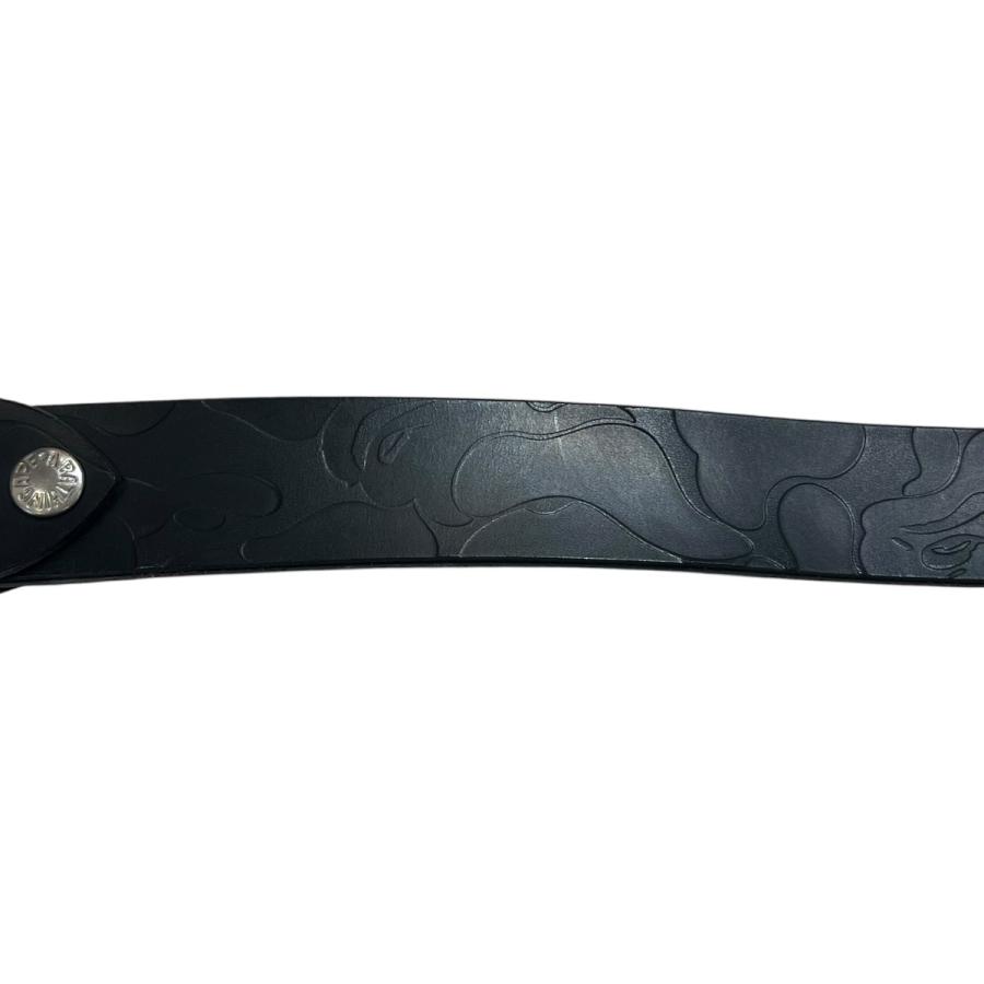 A BATHING APE（アベイシングエイプ） ベルト ブラック サイズ：L