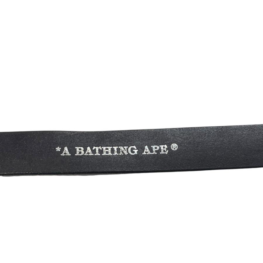 A BATHING APE（アベイシングエイプ） ベルト ブラック サイズ：L