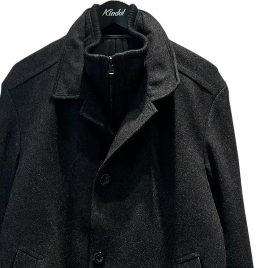 HUGO BOSS ヒューゴボス ドッキングショートコート ダークグレー