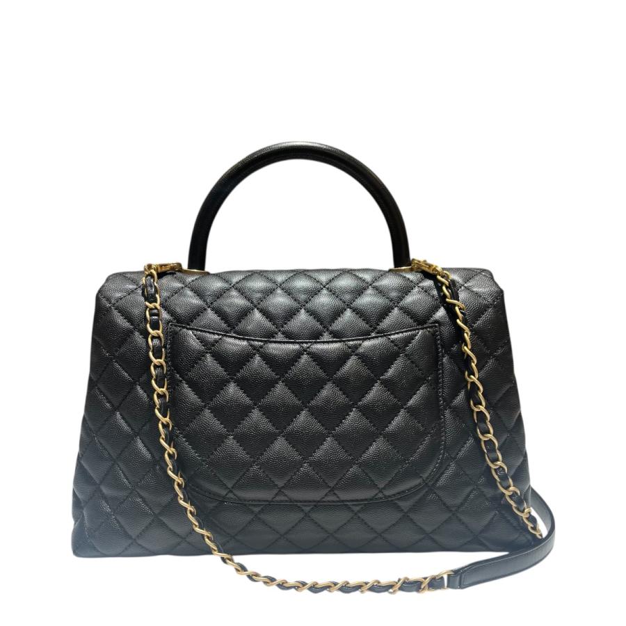 CHANEL（シャネル） トップハンドル2WAYバッグ A92992 ブラック