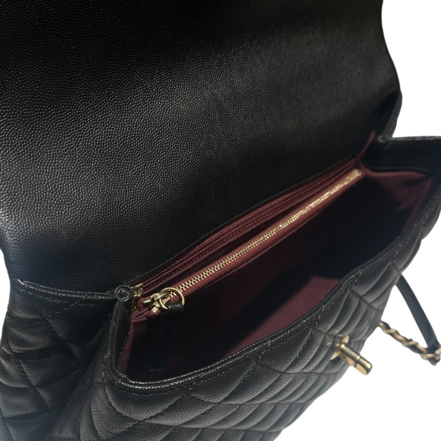 CHANEL（シャネル） トップハンドル2WAYバッグ A92992 ブラック