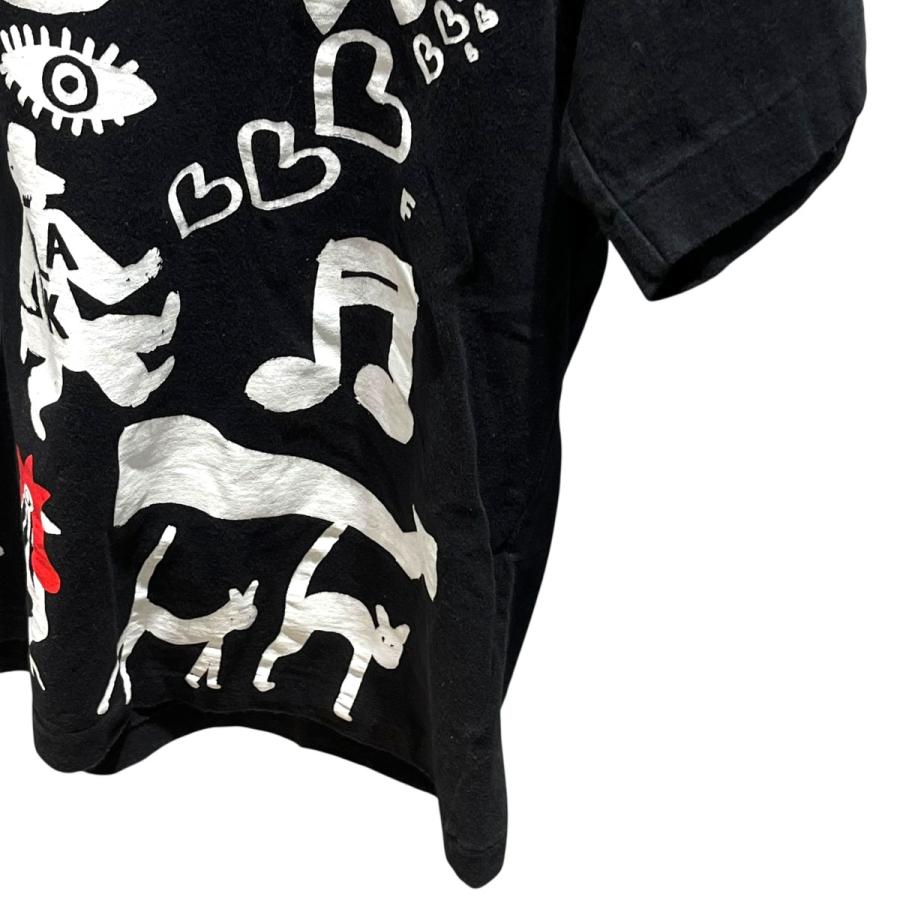 BLACK COMME des GARCONS ブラックコムデギャルソン グラフィックT