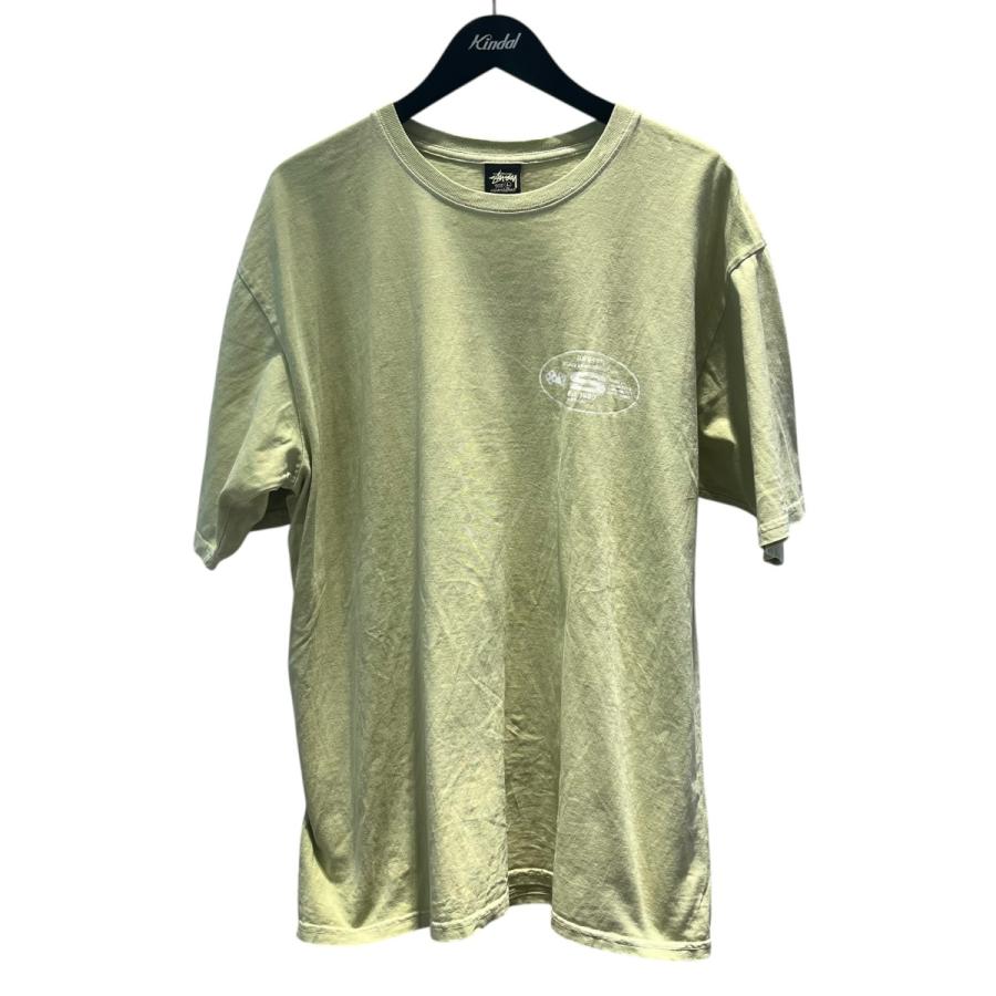 STUSSY（ステューシー） プリント Tシャツ ライトグリーン サイズ：L
