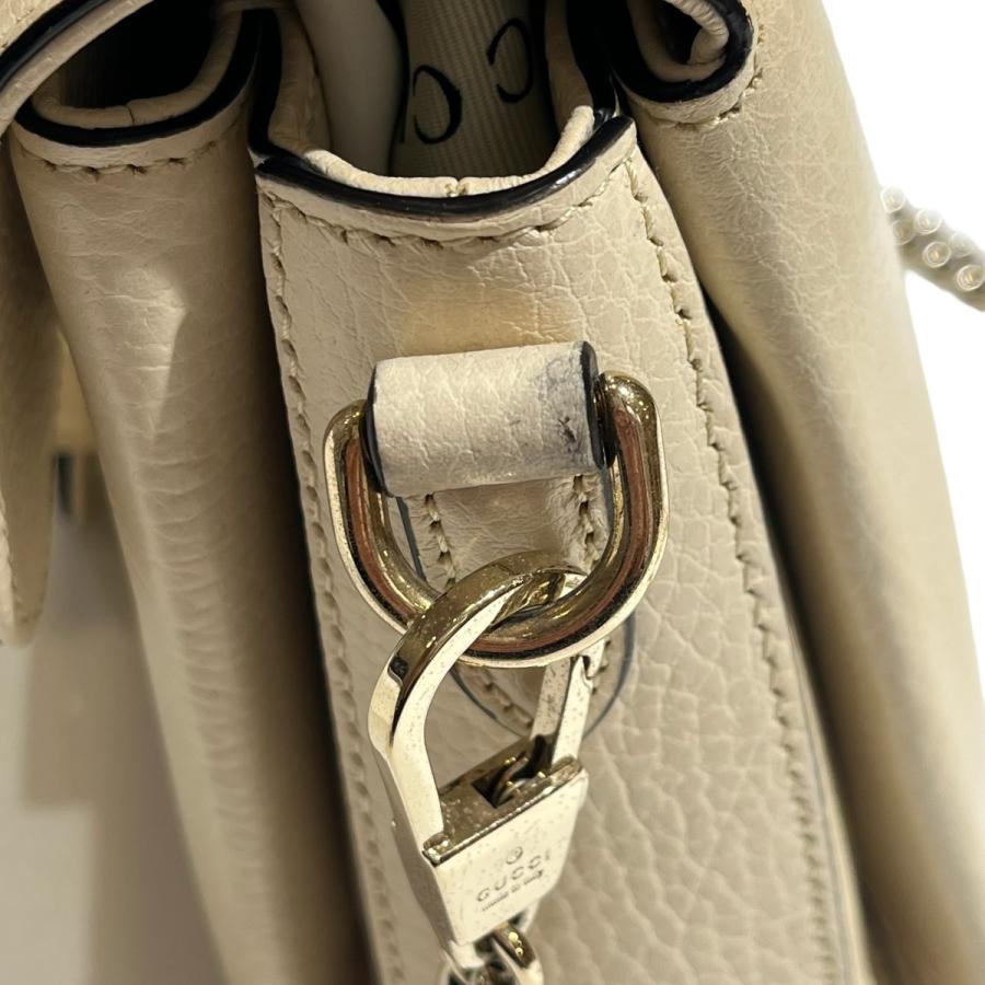 GUCCI　43　ショルダーバッグ ワンショルダー　インターロッキング　白 GUCCI グッチ インターロッキング ショルダーバッグ[品番：SESB0019086
