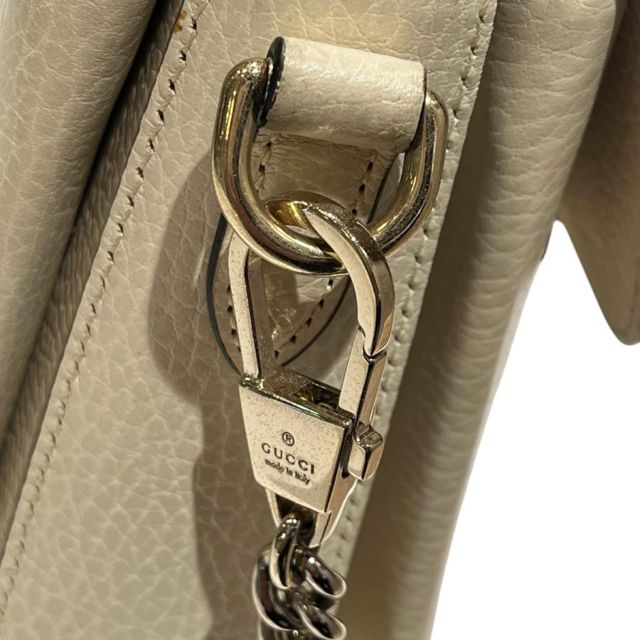 GUCCI　43　ショルダーバッグ ワンショルダー　インターロッキング　白 GUCCI グッチ インターロッキング ショルダーバッグ[品番：SESB0019086