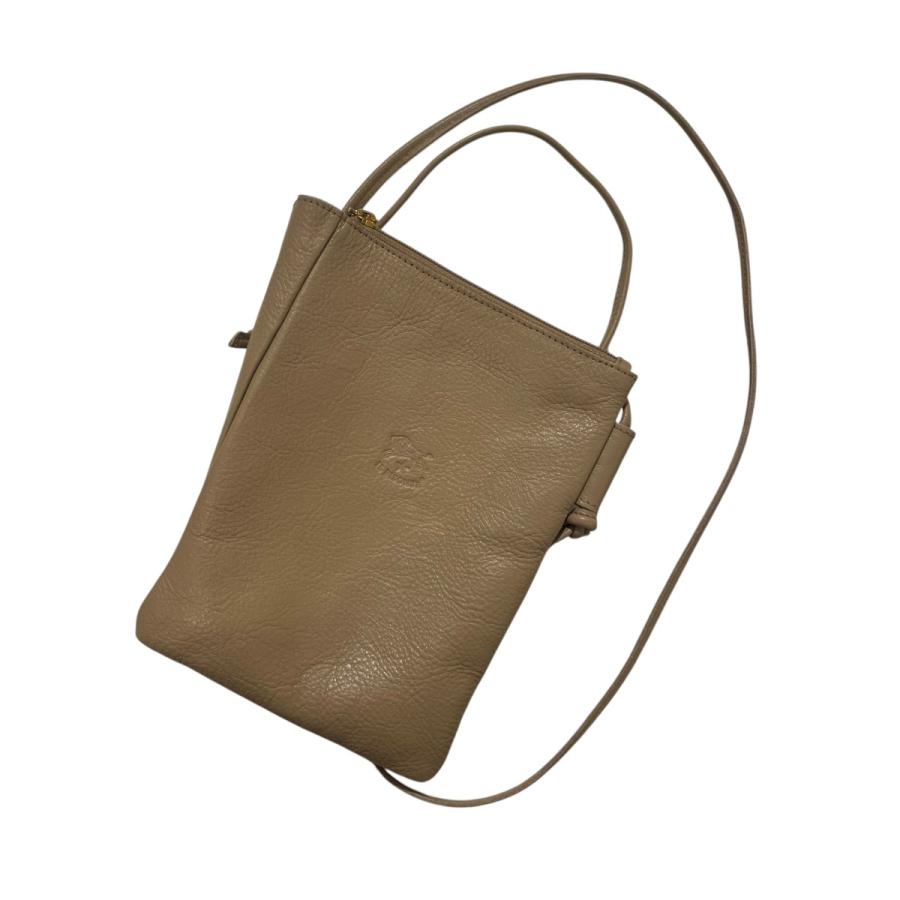 IL BISONTE（イルビゾンテ） レザーミニショルダーバッグ 54232-3