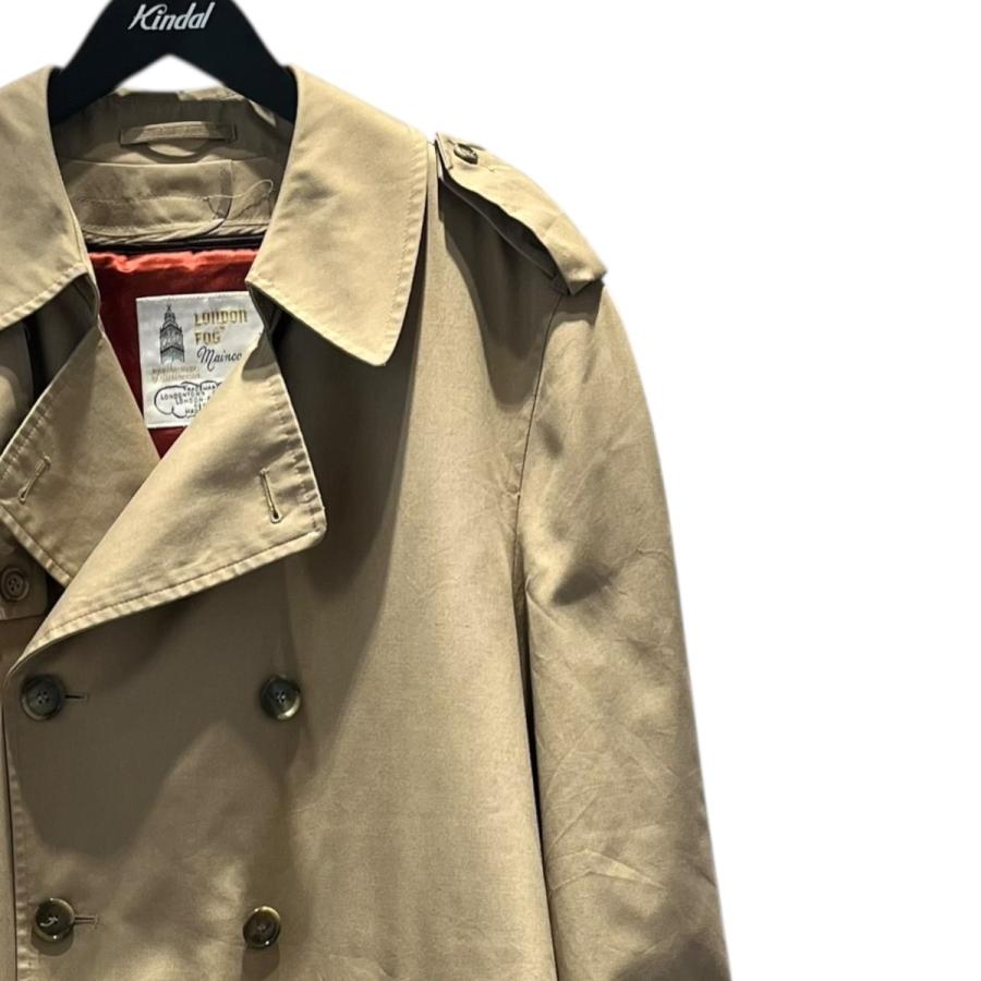 『LONDON FOG』ロンドンフォグ (42) ライナー付きトレンチコート LONDON FOG ライナー付きトレンチコート ベージュ サイズ：42