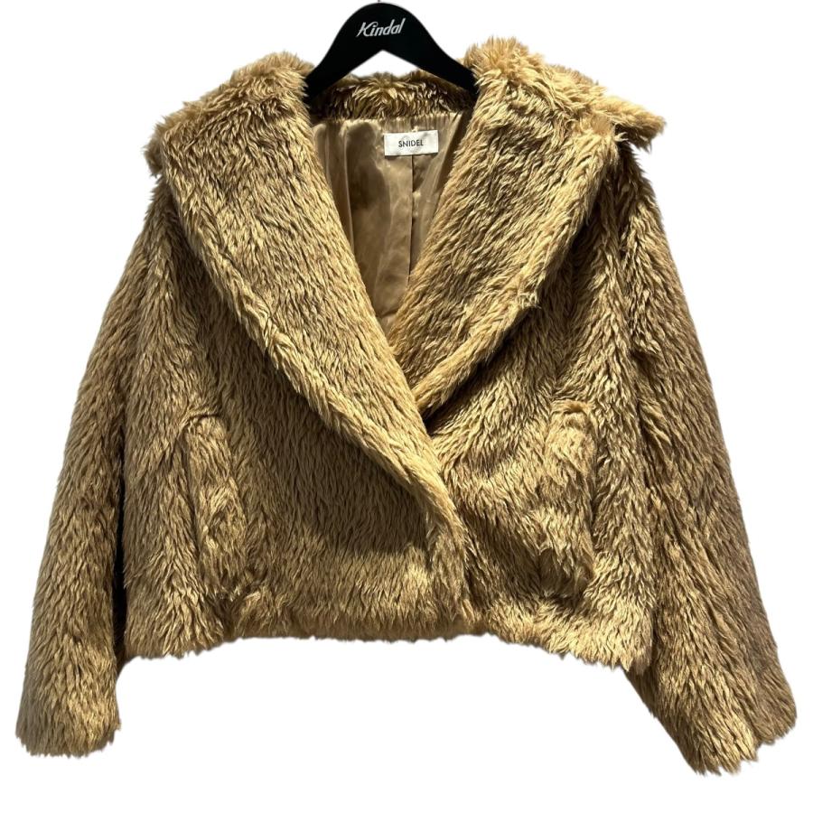 SNIDEL（スナイデル） ボアショートコート SWFC255065 ブラウン サイズ