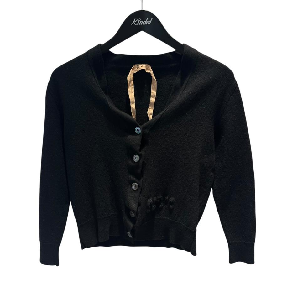 ヌーメロヴェンティウノ N°21 20S-A007-7019 カーディガン ブラック