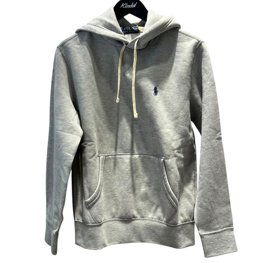 R*)様 ポロ ラルフローレン グレー パーカー POLO RALPH LAUREN（ポロ・ラルフローレン） ワンポイント パーカー