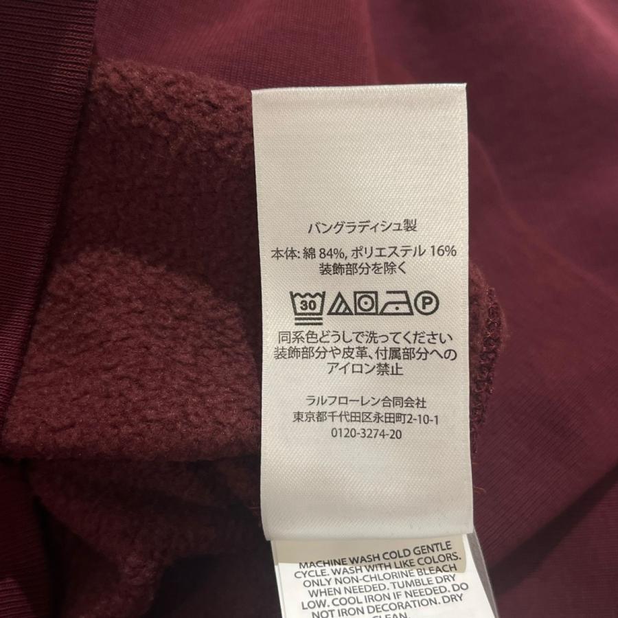 ひめさん新品 定価2.3万 XS ポロ ラルフローレン 裏起毛 スウェッ POLO RALPH LAUREN ポロラルフローレン 両V スウェット ビッグポニー