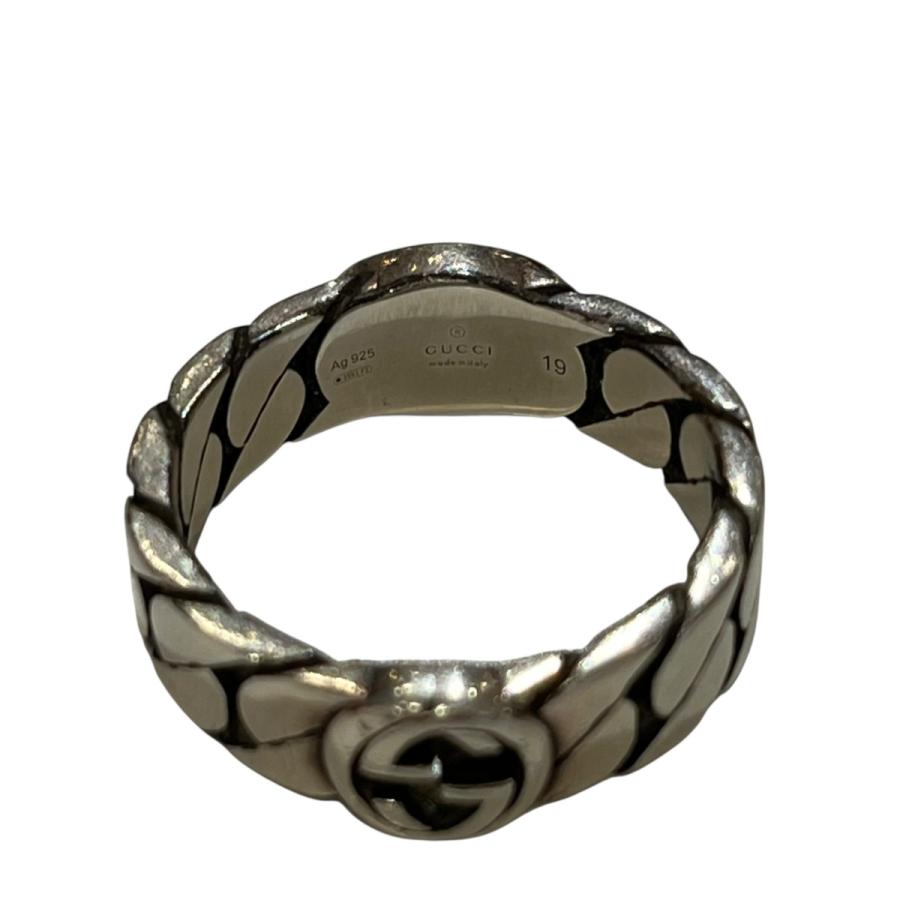 GUCCI（グッチ） インターロッキング リング シルバー サイズ：19