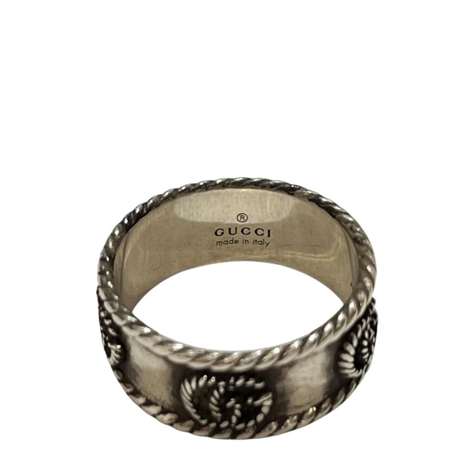GUCCI（グッチ） ダブルG リング シルバー サイズ：19 : カインドオル
