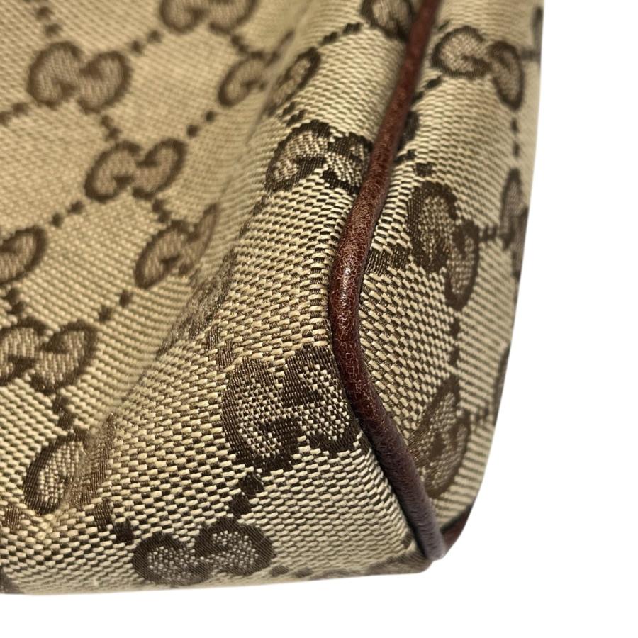 GUCCI（グッチ） GUCCI GGキャンバス ハンドバッグ 145750 ベージュ