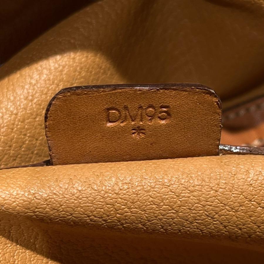 CELINE（セリーヌ） マカダム柄 ハンドバッグ DM95 ブラウン