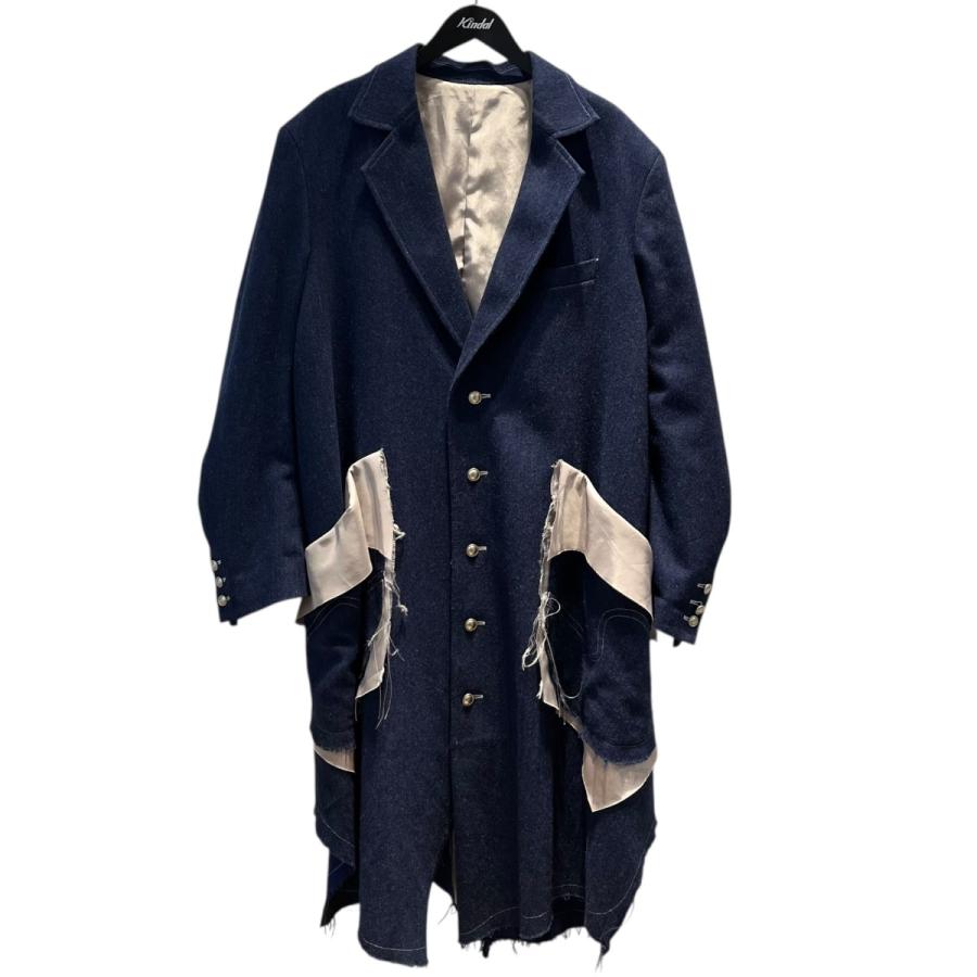 【美品】sulvam ウールギャバジンコート 20AW sulvamサルバム ウール ギャバジン オーバー コート