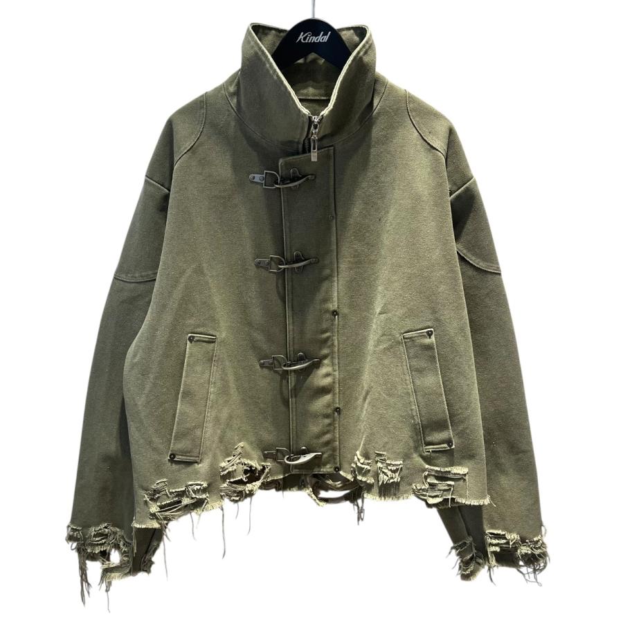 HARE（ハレ） ファイヤーマンバックルバイカーブルゾン ワーク