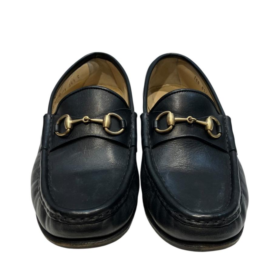 GUCCI（グッチ） ビットローファー 100 0255 ブラック サイズ：36 1/2