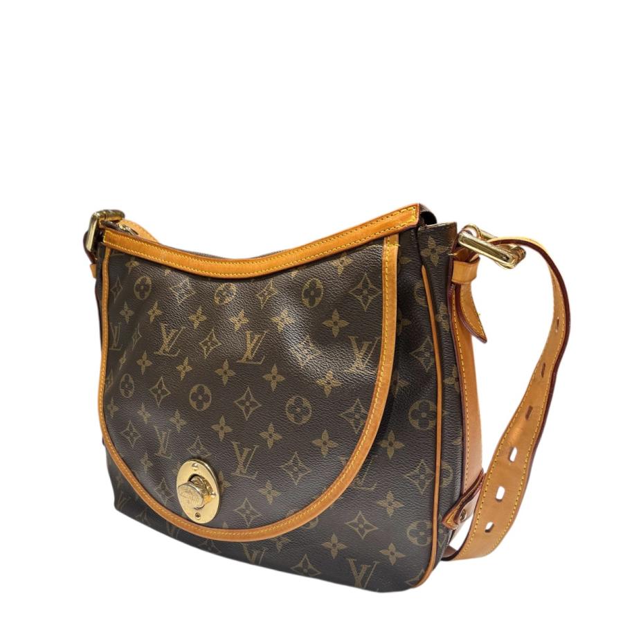 ルイ・ヴィトン LOUIS VUITTON トゥラムGM M40075 ブラウン モノグラム レディース ショルダーバッグ LOUIS VUITTON（ルイ・ヴィトン） トゥラムGM モノグラム ショルダ