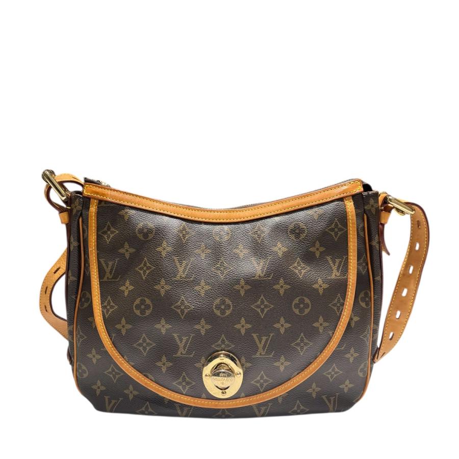 ルイ・ヴィトン LOUIS VUITTON トゥラムGM M40075 ブラウン モノグラム レディース ショルダーバッグ ルイ ヴィトン モノグラム トゥラム GM ブラウン M40075 モノグラム