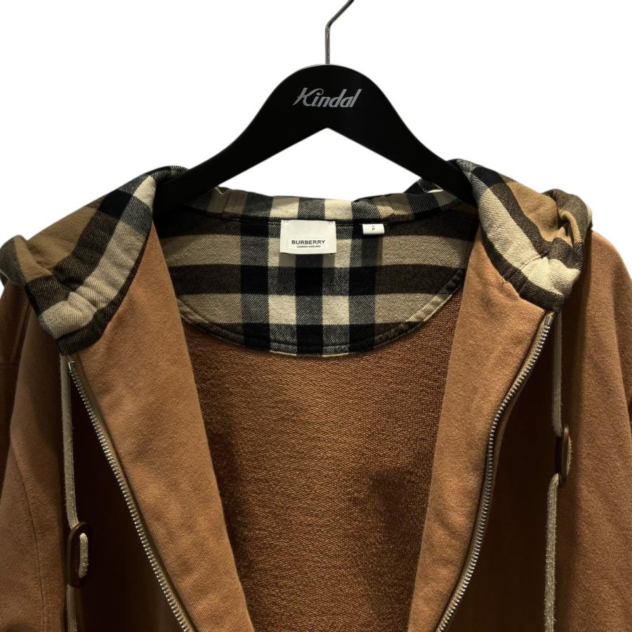 BURBERRY（バーバリー） ティッシ期 フードチェック ジップパーカー