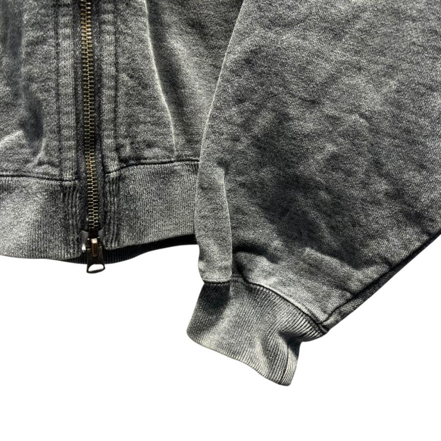 INSCRIRE（アンスクリア） INSCRIRE Zip Bleach Sweat Parka ジップ
