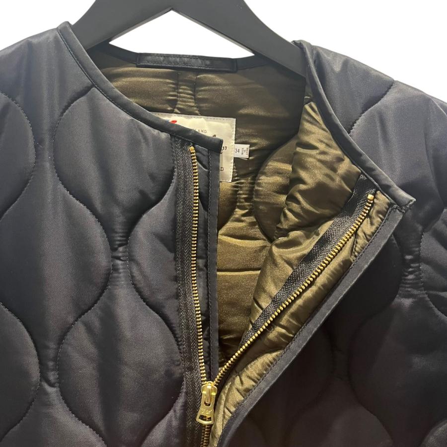 MUVEIL WORK（ミュベールワーク） ダウン切替メルトンコート グレー